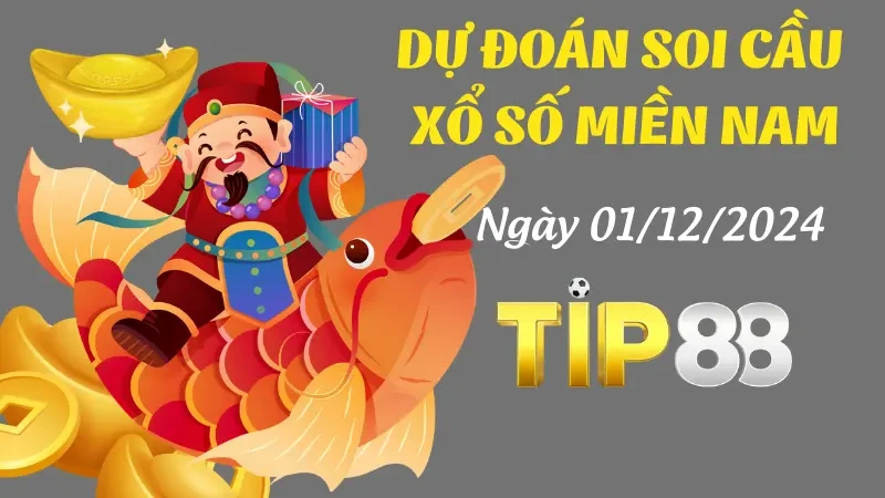 TIP88 Dự Đoán Soi Cầu Miền Nam Ngày 01/12/2024 - Chọn Số Đẹp Trong Ngày
